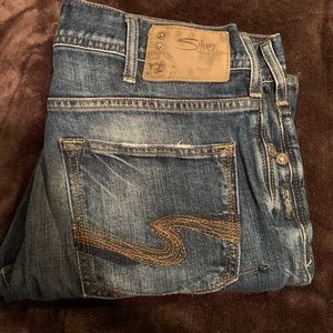 Silver Men’s Jeans